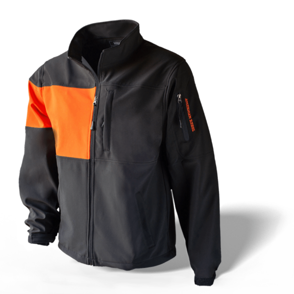 Mens Freedom Concealed Carry Jacket - Black/Orange